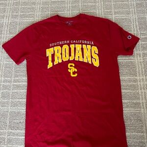 Champion Red Southern California Trojans Tee